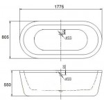 Ванна акриловая Belbagno BB12
